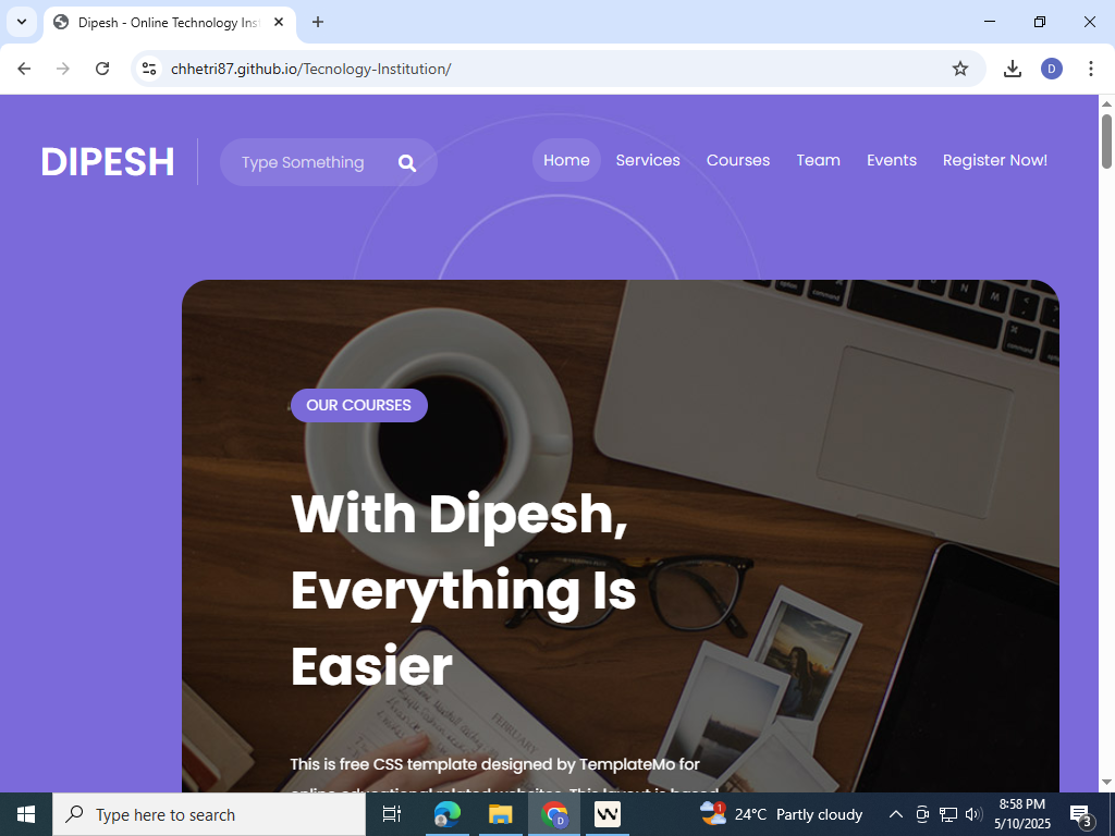 E-commerce Website